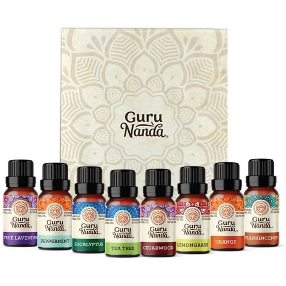 Guru Nanda - 8 Essential Oils Single Notes Set - Picture 1 of 9